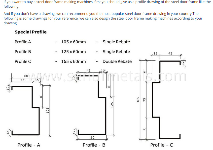 STEEL DOOR FRAME MAKING MACHINE3